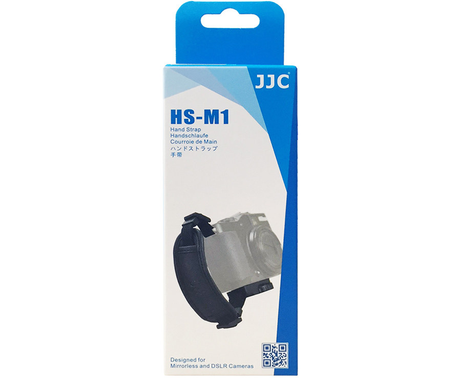Купить кожаный кистевой ремень для компактных зеркальных и беззеркальных фотокамер - JJC HS-M1