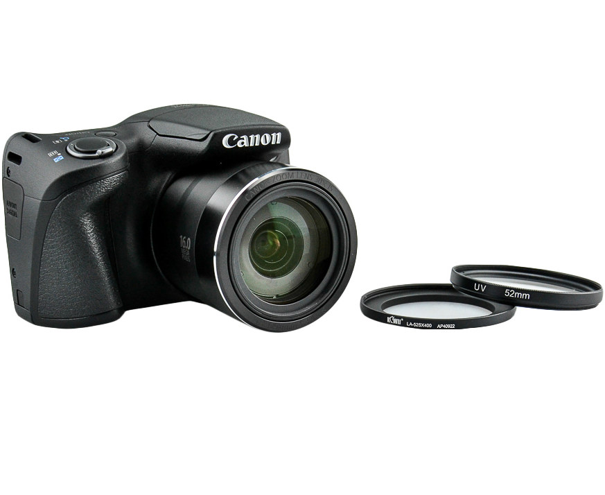 Установить светофильтр на Canon SX400 52 мм