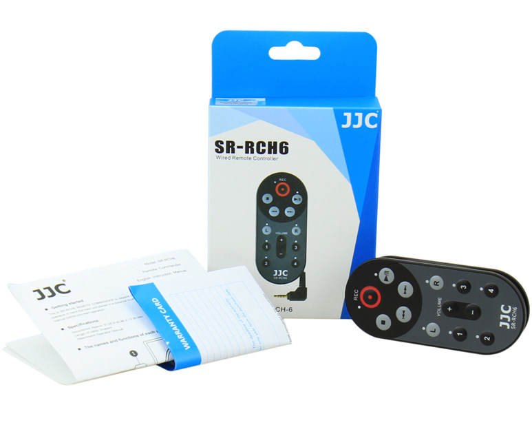купить Zoom RCH-6 компактный проводной пульт для диктофона Zoom H6 Handy Recorder - JJC SR-RCH6