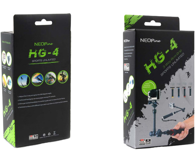 Купить монопод трансформер для GoPro Hero - NEOpine HG-4