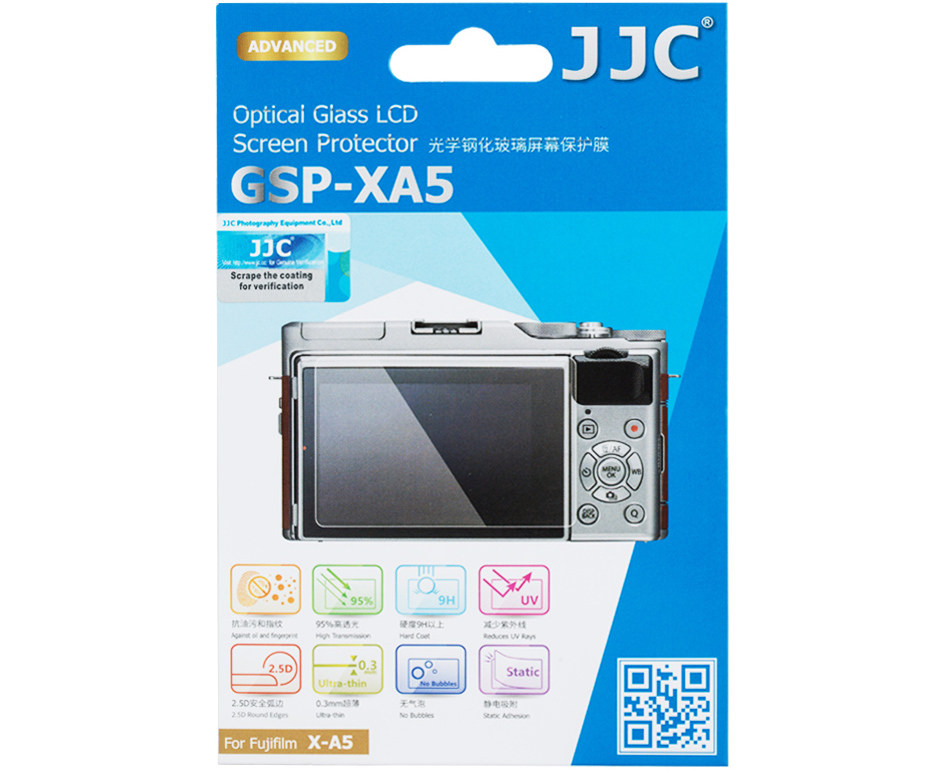Купить защитное стекло для Fujifilm X-A5 - JJC GSP-XA5