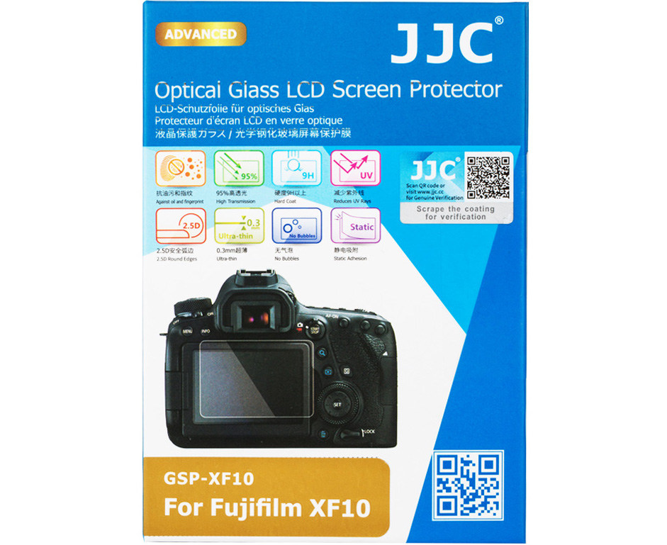 Купить защитное стекло для Fujifilm XF10 - JJC GSP-XF10