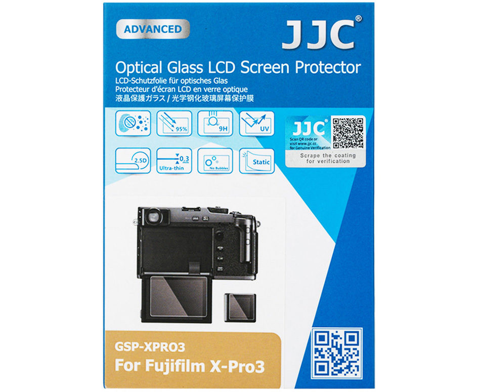 Купить защитное стекло для Fujifilm X-Pro3 - JJC GSP-XPRO3