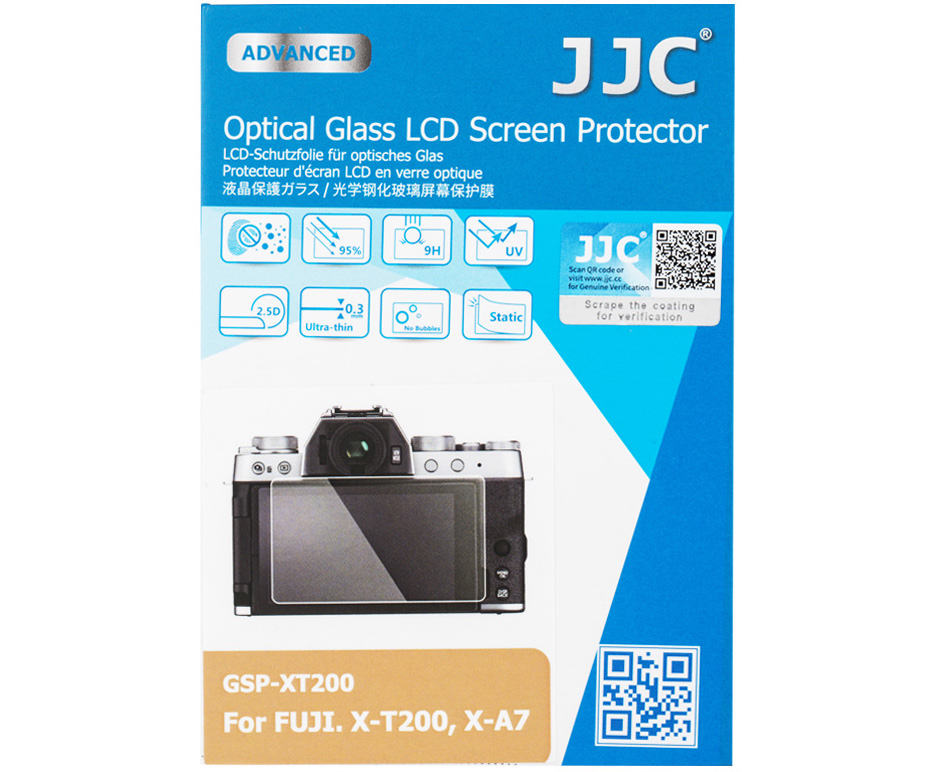 Купить защитное стекло для Fujifilm X-T200 и X-A7 надежная защита от грязи, отпечатков пальцев, брызг, ударов и различных царапин