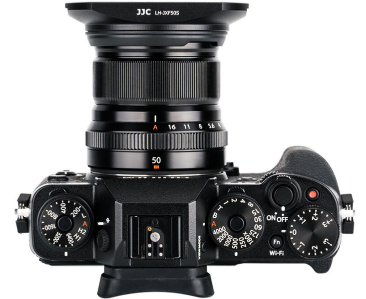 JJC LH-JXF50S BLACK бленда для Fujifilm XF 50mm F2 R WR