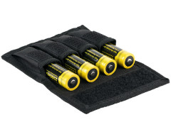 Поясной чехол для четырех аккумуляторов 18650 и двух карт памяти