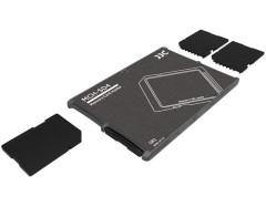 Компактный защитный футляр для флеш карт (4x SD card) черный