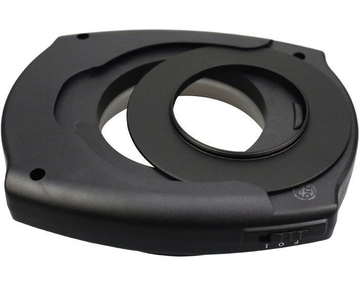 установить кольцевой свет на объектив 55 мм