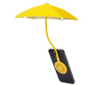 для смартфона магнитный зонтик жёлтый