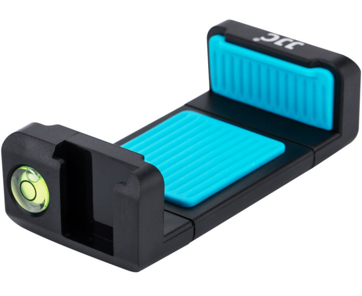 закрепить смартфон и свет в штатив JJC SPC-1A BLUE