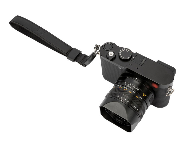ремень на запястье быстроразъёмный для зеркальной камеры чёрный