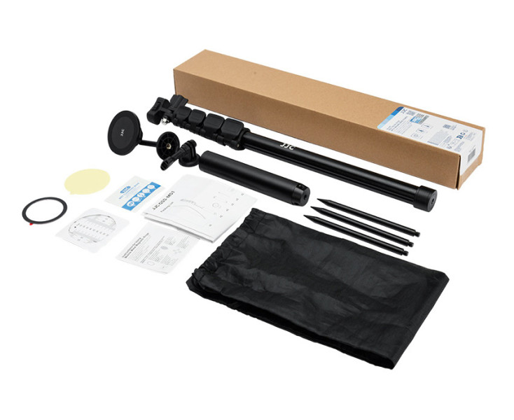 JJC GSS-MS1 MagSafe гольф монопод с заострёнными кольями и креплением для экшн камер