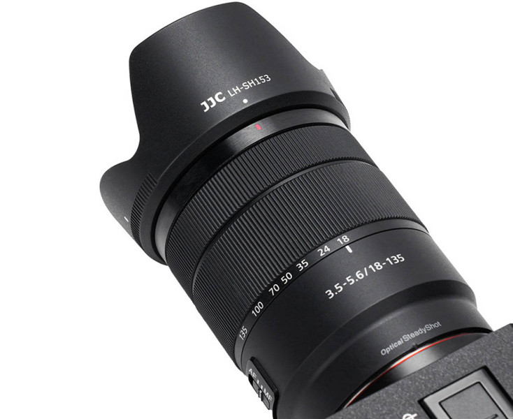 JJC LH-SH153 Бленда для объектива Sony E 18-135mm f/3.5-5.6 OSS, SEL18135
