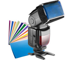 Набор гелевых фильтров для накамерной вспышки (12 шт)