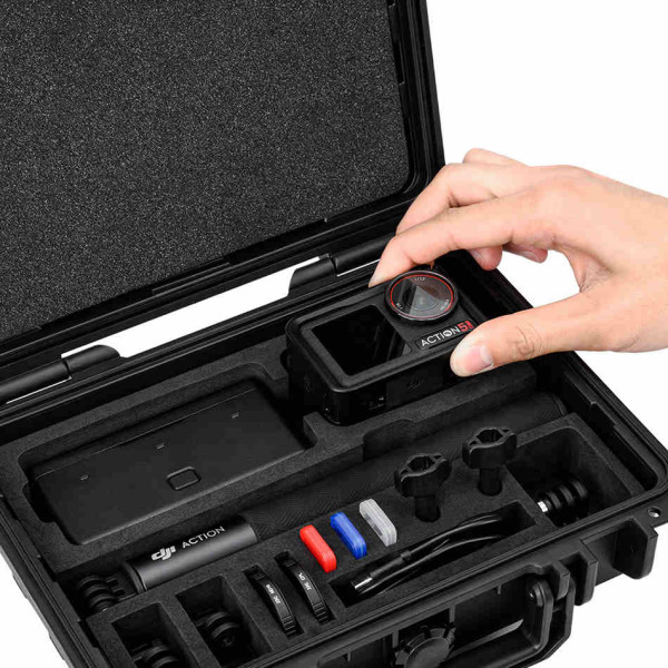 прочный бокс для DJI OSMO Action 3 Adventure Combo с аксессуарами