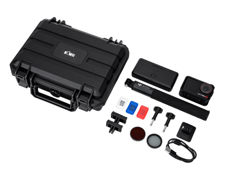 Kiwifotos RBC-OA5 Защитный бокс кофр для DJI OSMO Action 5 Pro, 4 и 3 в комплектации Adventure Combo