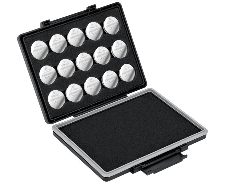 чехол на 30 батареек CR2016