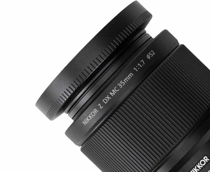 JJC LH-N43 Бленда аналог Nikon HN-43 для объектива Nikkor Z DX MC 35mm f/1.7
