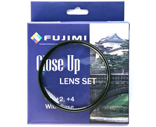 55 мм Fujimi Close-up +1 +2 +4 набор макрофильтров