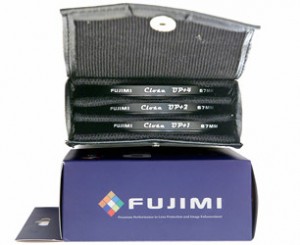 купить набор макрофильтров 55 мм Fujimi Close-up set +1 +2 +4