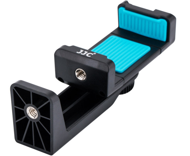 поворотное крепление смартфона в штатив синий цвет