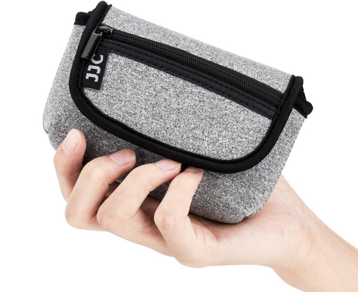 JJC OC-R1BG чехол для компактной камеры с двумя карманами (бежевый)