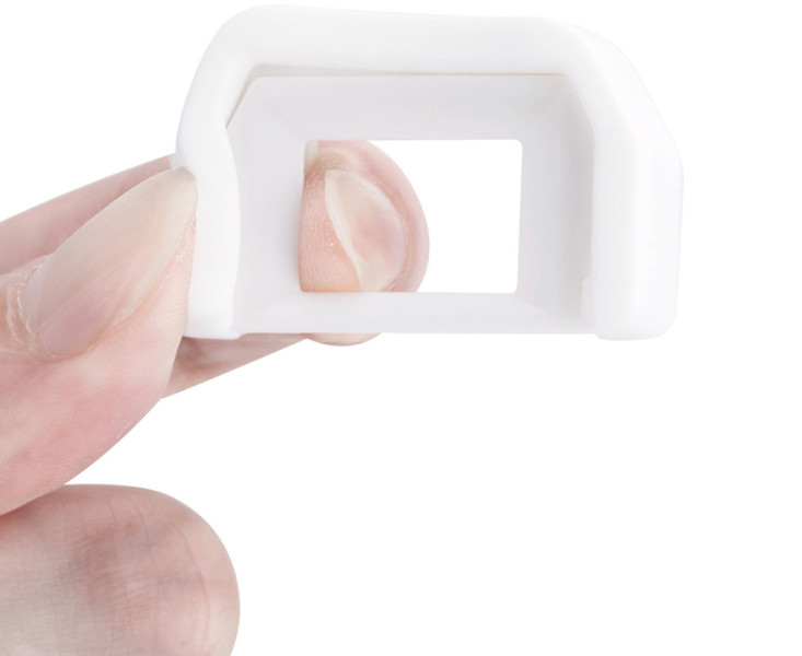 белая бленда окуляра Canon Ef