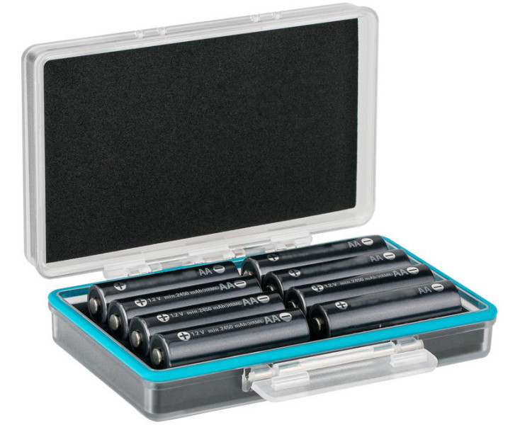 купить защитный бокс для восьми AA аккумуляторов