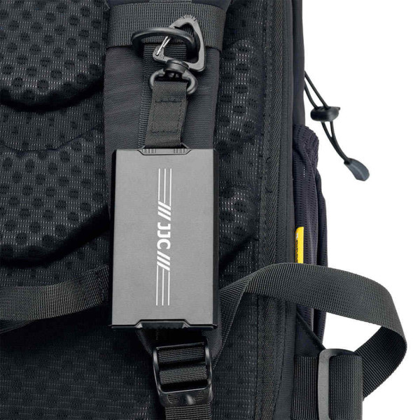 JJC SW-MCR1 BLACK Брелок органайзер для SD и MicroSD карт, nano SIM или Nano Memory, с micro SIM адаптером, инструментом для штативных площадок и мини линейкой, чёрный цвет