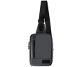 удобная кроссбоди сумка для пауэрбанка смартфона и документов серая