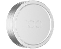Крышка объектива Leica Q3 43 / Q3 / Q2 / Q / Q-P (серебристая)