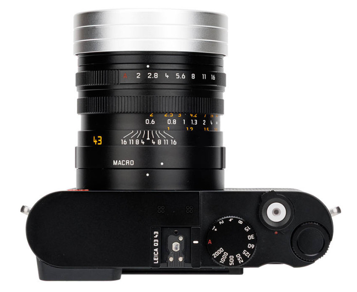 крышка объектива Leica Q серебристая