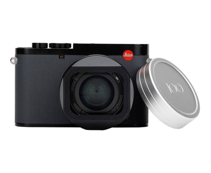 JJC LC-Q3-100 Серебристая крышка объектива Leica Q, Q2, Q3, Q3 43 и Q-P
