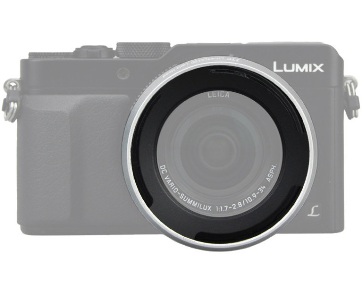 установить светофильтр 58 мм на камеру Panasonic LX100II