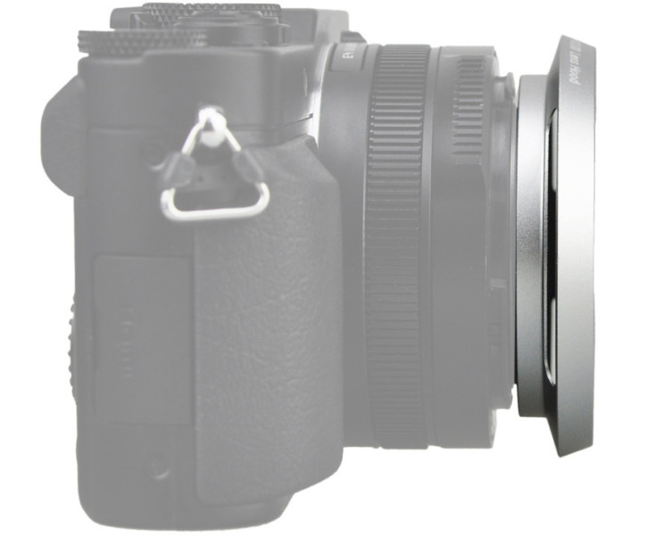 установить светофильтр 58 мм на камеру Leica D-Lux Typ 109