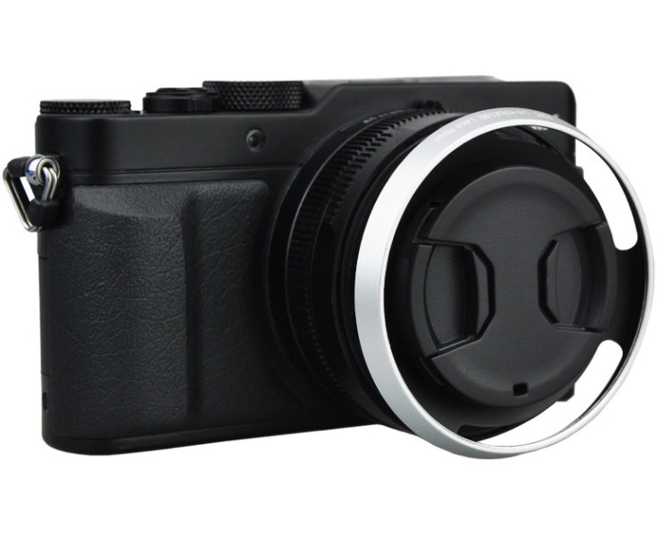 для Panasonic LX100 бленда серебристая купить