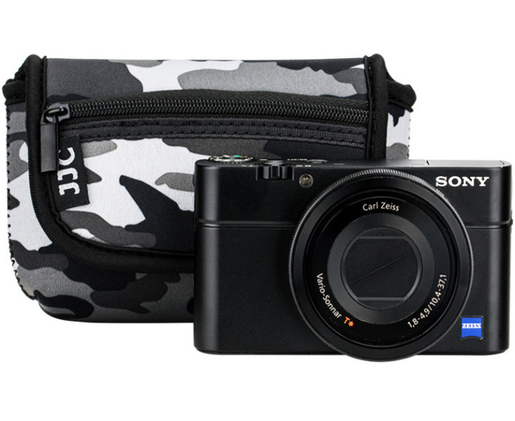 серый хаки неопреновый чехол для мини фотокамеры