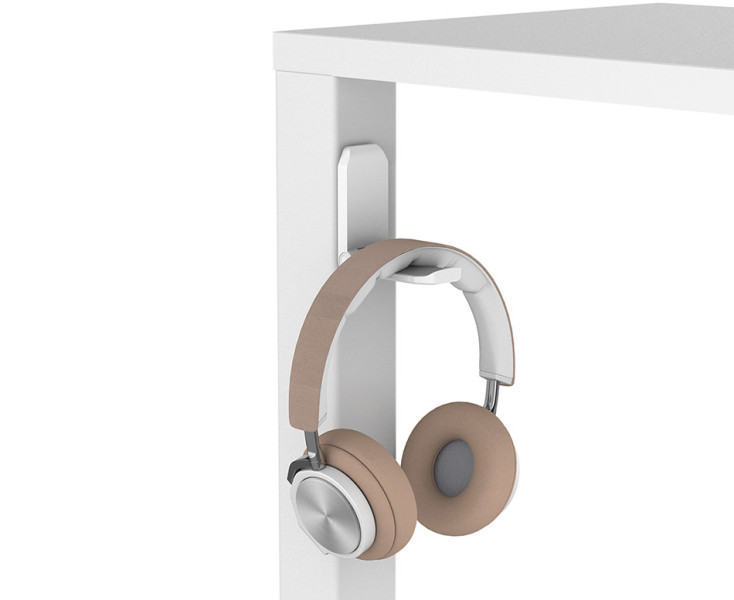 складная вешалка для наушников белая