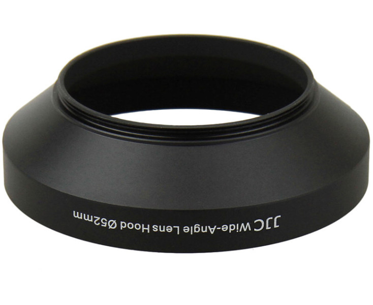 резьбовая металлическая широкоугольная бленда 52 мм