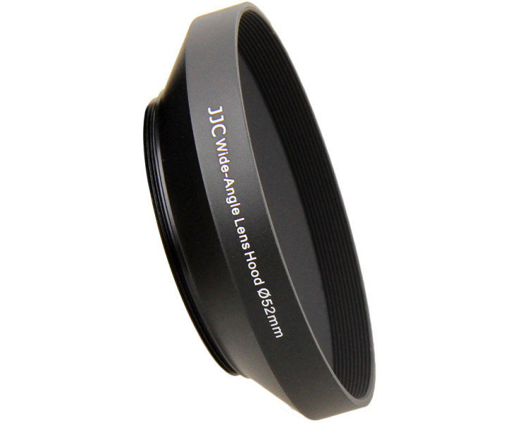 JJC LN-52W Металлическая широкоугольная резьбовая бленда 52 мм