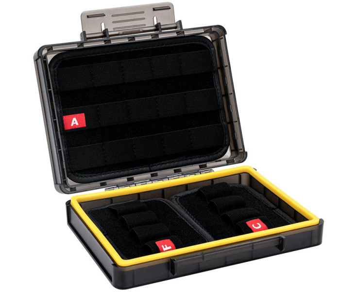 Kiwifotos HDC-U16SD30 Защитный бокс на 16 шт USB флешек и 30 шт SD / NS / PSV / CFexpress Type A карт памяти