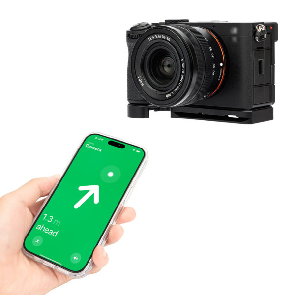 JJC HG-A7CII Удлинитель рукоятки для Sony a7C II и a7C R с Arca-Swiss и AirTag, аналог Sony GP-X2