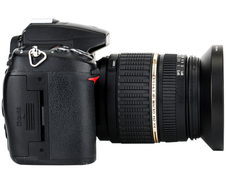 бленда для широкоугольного объектива 62 мм резьбовая металлическая