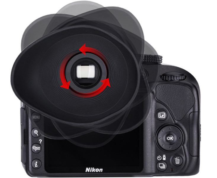 Nikon DK-25 для тех кто носит очки