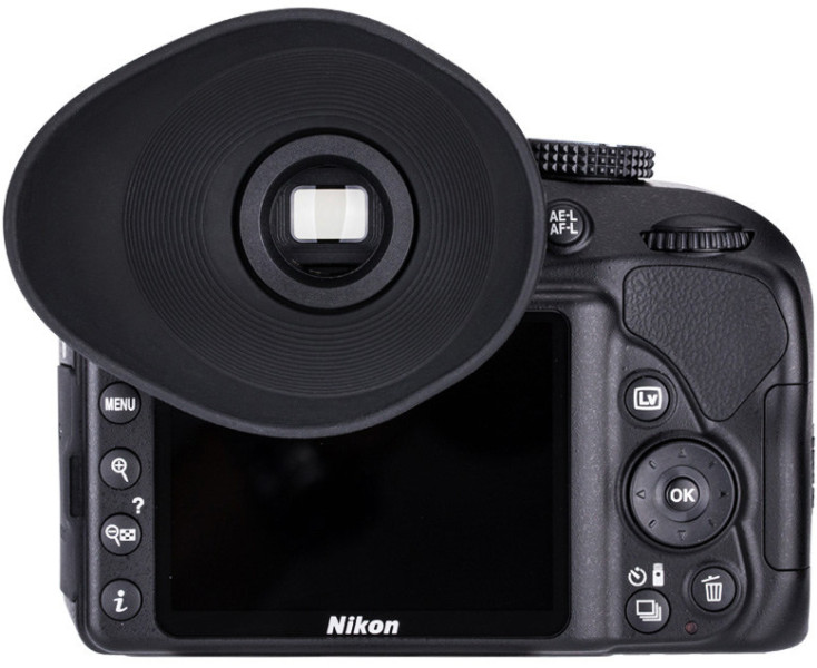 Nikon D7200 фотографировать в очках