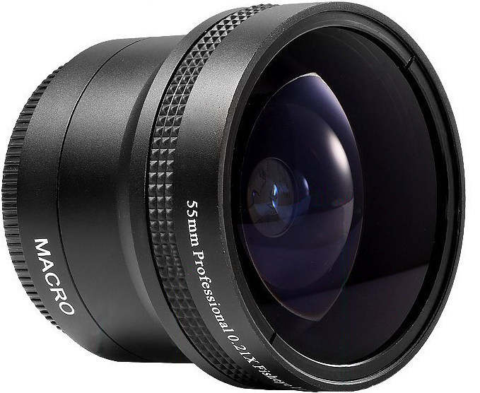 купить фишай конвертер 55 мм