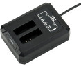 JJC DCH-NB13L двойная usb зарядка для Canon NB-13L