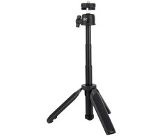 Мини штатив-монопод с регулируемой высотой, шаровой головой и холодным башмаком