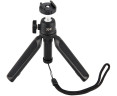 JJC TP-T1 BLACK Мини штатив-монопод идеальный для путешествий, видеографии и мобилографии