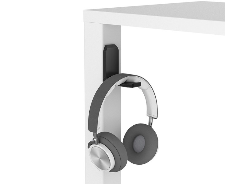 складная вешалка для наушников чёрная